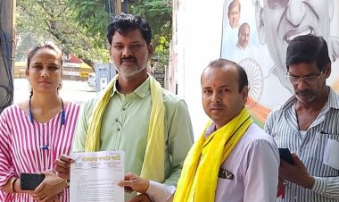 डॉ भीमराव अम्बेडकर चिकित्सालय में अनियमितता पाऐ जाने पर गोंडवाना गणतंत्र पार्टी के मांग पत्र पर खून घोटाला उजागर