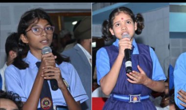 शाला प्रवेश उत्सव कार्यक्रम में मुख्यमंत्री विद्यार्थियों से हुए रू-ब-रू