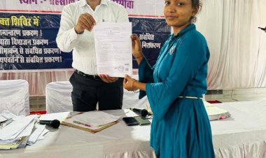 कलेक्टर डॉ. भुरे के मार्गदर्शन में जिले के सभी तहसीलों में लगाया जा रहा है शिविर