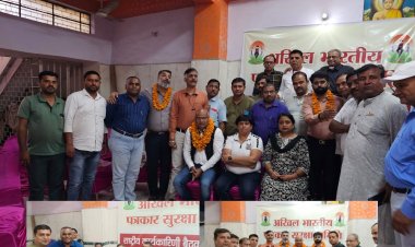 दिल्ली में अखिल भारतीय पत्रकार सुरक्षा समिति के राष्ट्रीय कार्यकारिणी की दो दिवसीय बैठक सम्पन्न,गोविन्द शर्मा ।