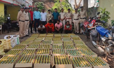 कलेक्टर डॉ सिंह के निर्देश पर आबकारी विभाग द्वारा चलाया जा रहा अभियान