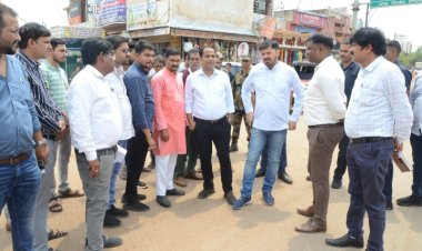ख़रोरा शहर के सुव्यवस्थित विकास के लिए बने कार्य योजना, हो पहल - विधायक श्री अनुज शर्मा