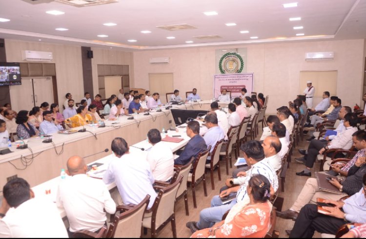 कलेक्टर डाॅ. गौरव सिंह ने ली आरटीई को प्रभावी बनाने बैठक    प्रक्रियाओं को समय पर पूर्ण कराने दिए निर्देश