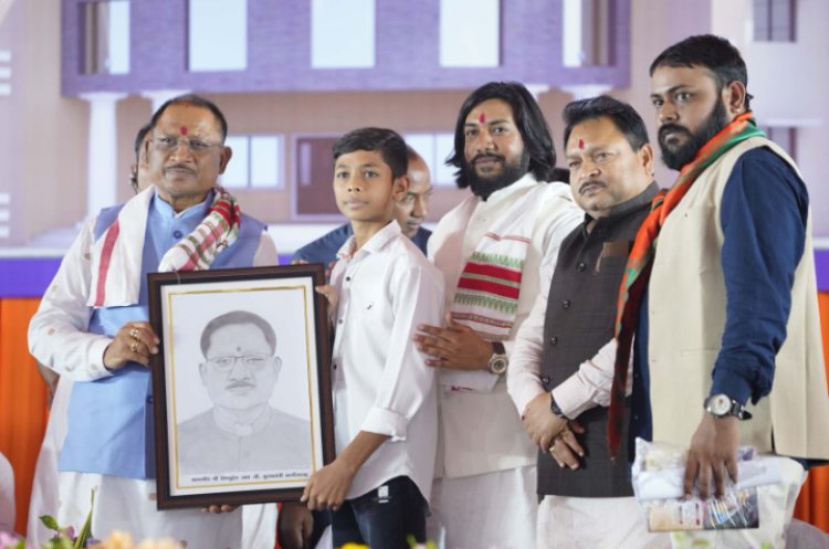 मुख्यमंत्री श्री साय ने किया आठ करोड़ रुपए से अधिक लागत से बने पाँच कन्या छात्रावासों का शुभारंभ