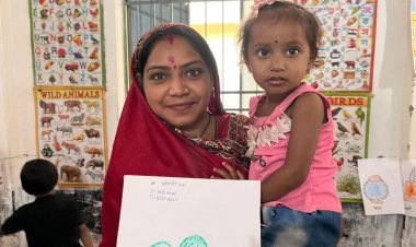 रायपुर जिले के आँगनवाड़ी केंद्रों में ECCE दिवस का आयोजन:  25,000 पालकों की सहभागिता