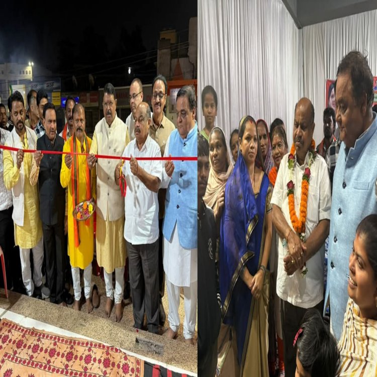 शहीद हवलदार अब्दुल हमीद वार्ड क्र 35 में चुनाव कार्यालय का उद्घाटन,