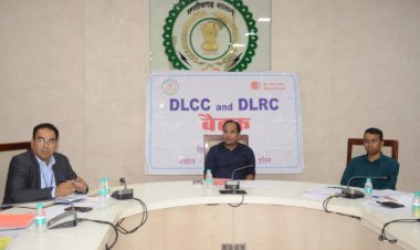 कलेक्टर डॉ. गौरव सिंह ने डीएलसीसी की बैठक ली   बैठक में अनुपस्थित बैंकों पर जताई नाराज़गी