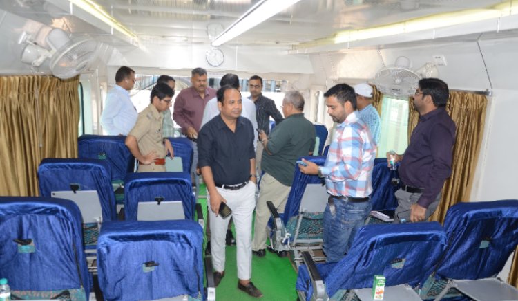 रायपुर से अभनपुर तक पहली मेमू ट्रेन को 30 मार्च को मिलेगी हरी झंडी, तैयारियों का कलेक्टर-एसएसपी डीआरएम ने लिया जायजा
