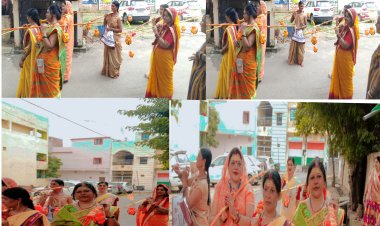 श्री श्री श्री रूद्रेश्वर महादेव शिव मंदिर से शिव भक्तगण तथा महिला शिवभक्तों द्वारा सावन पर्व