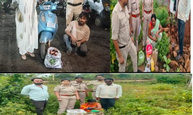 अवैध मदिरा परिवहन, निर्माण एवं विक्रय पर आबकारी विभाग की कार्यवाही