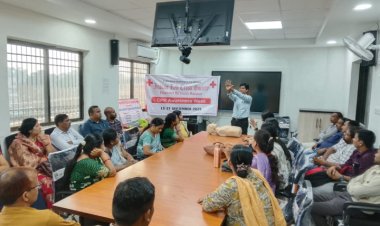 प्रोजेक्ट सुरक्षा के तहत शासकीय कर्मचारियों को मिला जीवनरक्षक प्रशिक्षण