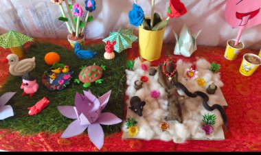 रायपुर जिले में ईसीसीई वार्षिक मेले का आयोजन, खेल-खेल में बच्चों की सीख को मिला बढ़ावा