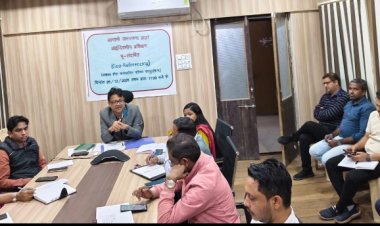 जनगणना 2027 की तैयारियों को लेकर रायपुर में प्रशिक्षण कार्यक्रम आयोजित