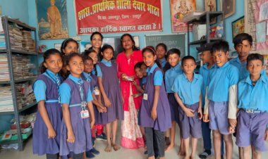 बच्चों के चेहरों पर मुस्कान, कर्मचारियों का जन्मदिन बना यादगार – “प्रोजेक्ट आओ बाँटें खुशियाँ” के तहत शासकीय कर्मचारी बच्चों संग साझा कर रहे हैं खुशियाँ