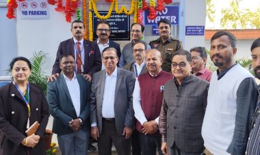 मरिजों की सुविधा को समर्पित मानवीय पहल: सिम्स में स्वच्छ पेयजल हेतु वाटर कूलर भेंट