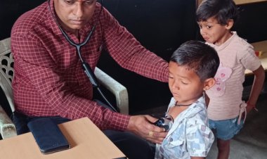 प्रोजेक्ट धड़कन" के अंतर्गत  बच्चों की हुई निःशुल्क हृदय जांच, 333 बच्चों की हुई स्क्रीनिंग