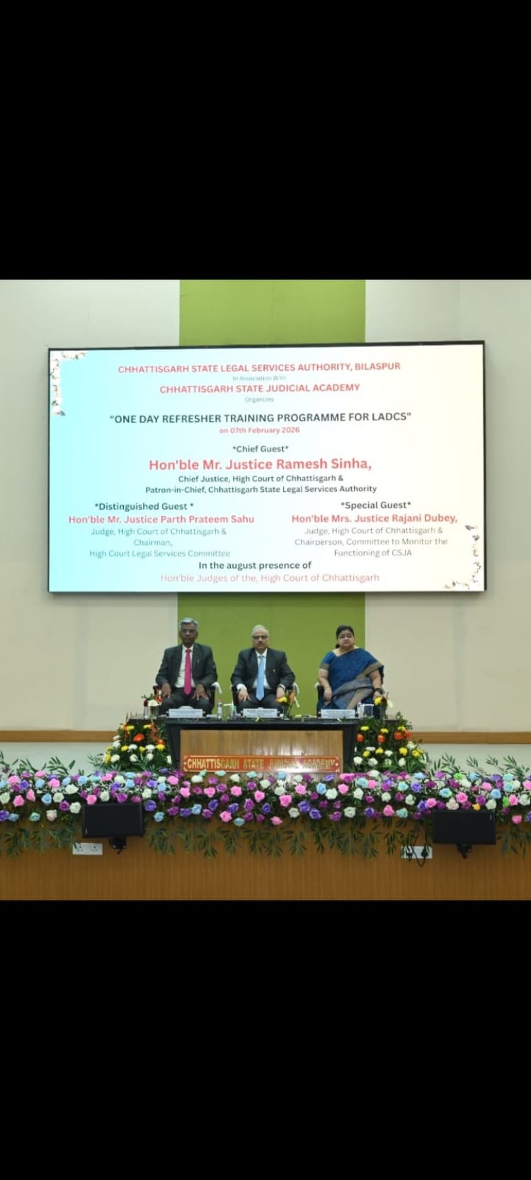 लीगल एड डिफेंस कौंसिल के लिए रिफ्रेशर प्रशिक्षण संपन्न  न्याय तक पहुंच सशक्त करने की दिशा में अहम पहल